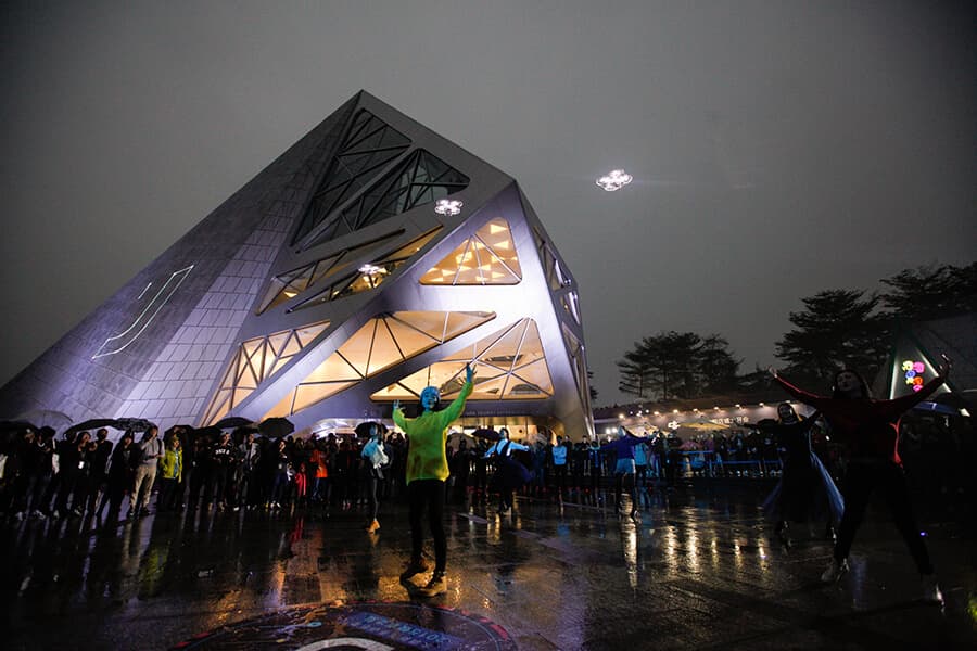 DJI Sky City flagship store in Nanshan District, Shenzhen