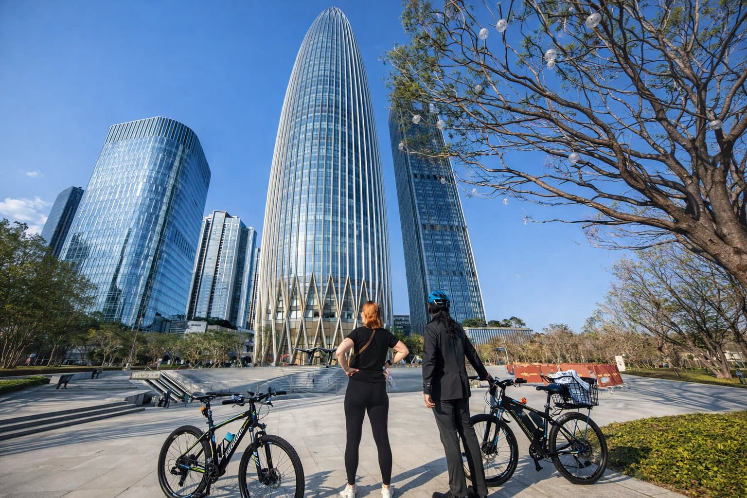 Shenzhen Tech Experience + Coastal Bike Tour
